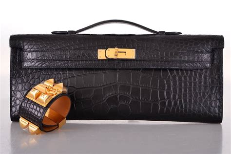 hermes kelly cut clutch bag|Hermes kelly pochette crocodile.